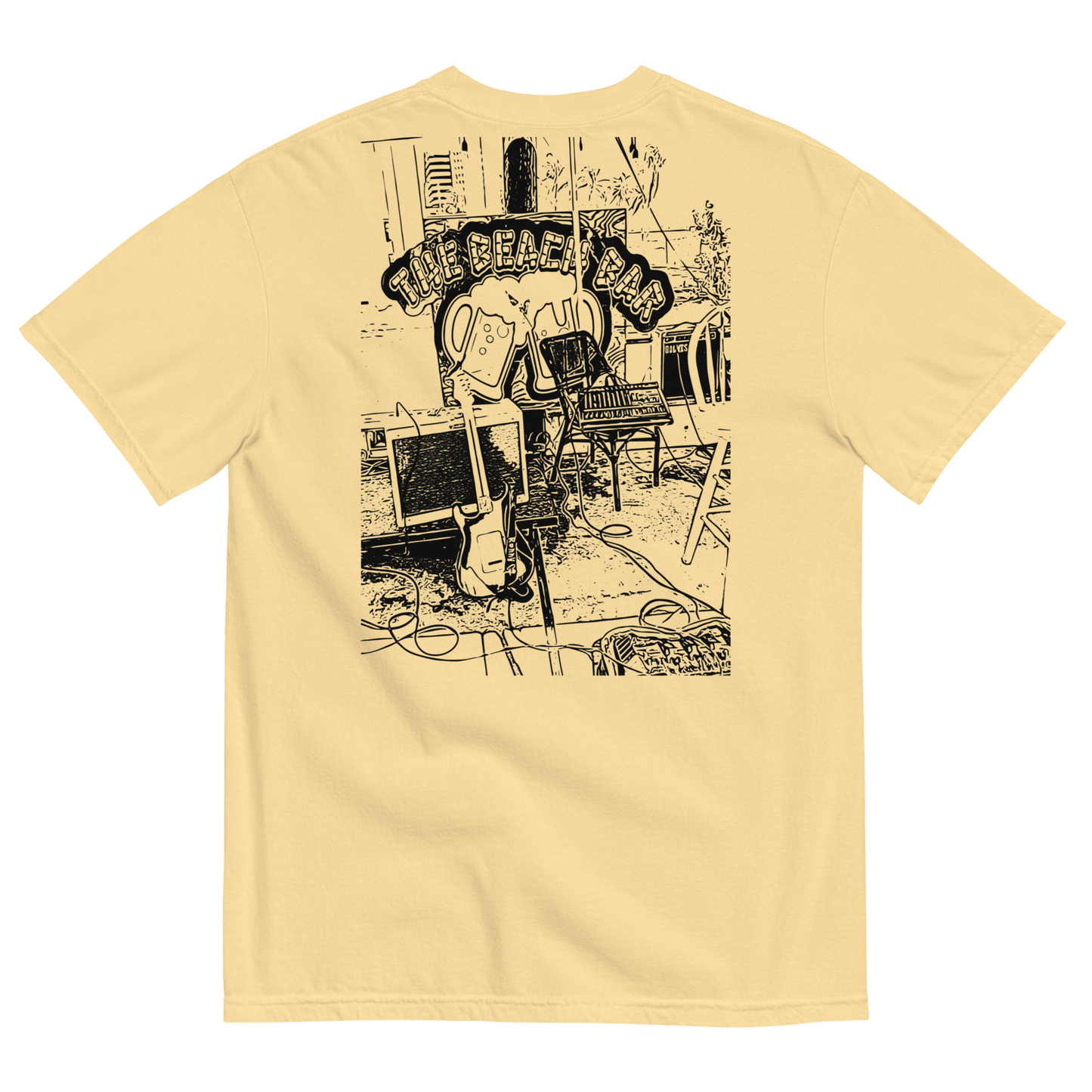 Men’s garment-dyed heavyweight t-shirt