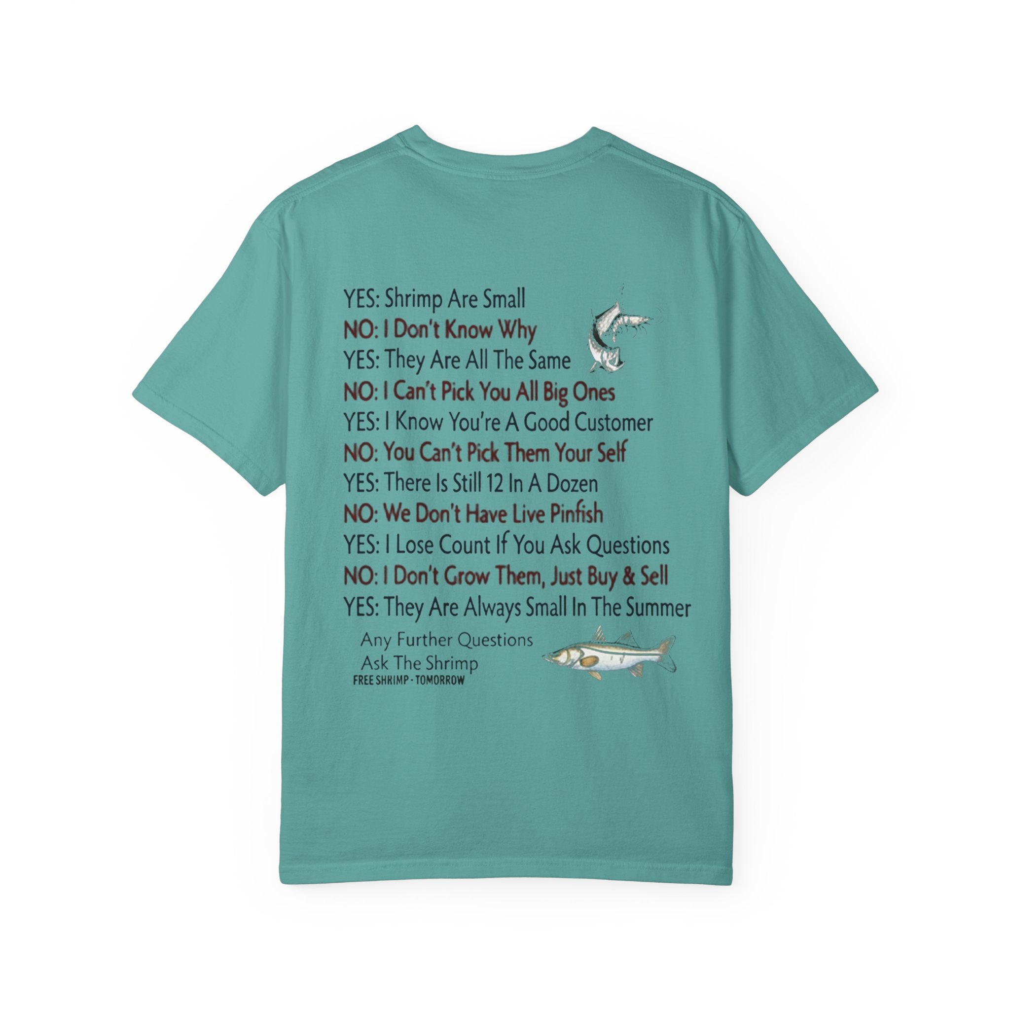 T-Shirt - Jensen’s Marina Shrimp Rules Graphic Tee