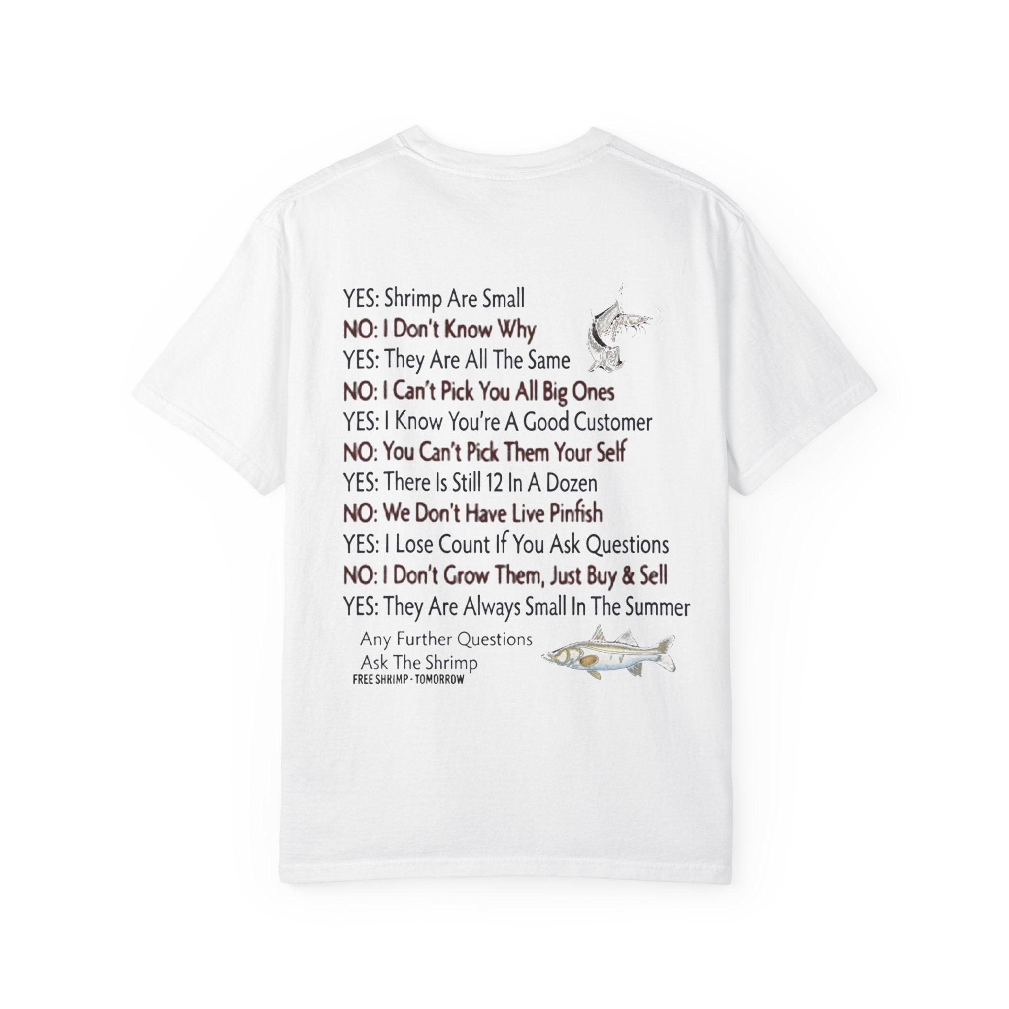T-Shirt - Jensen’s Marina Shrimp Rules Graphic Tee