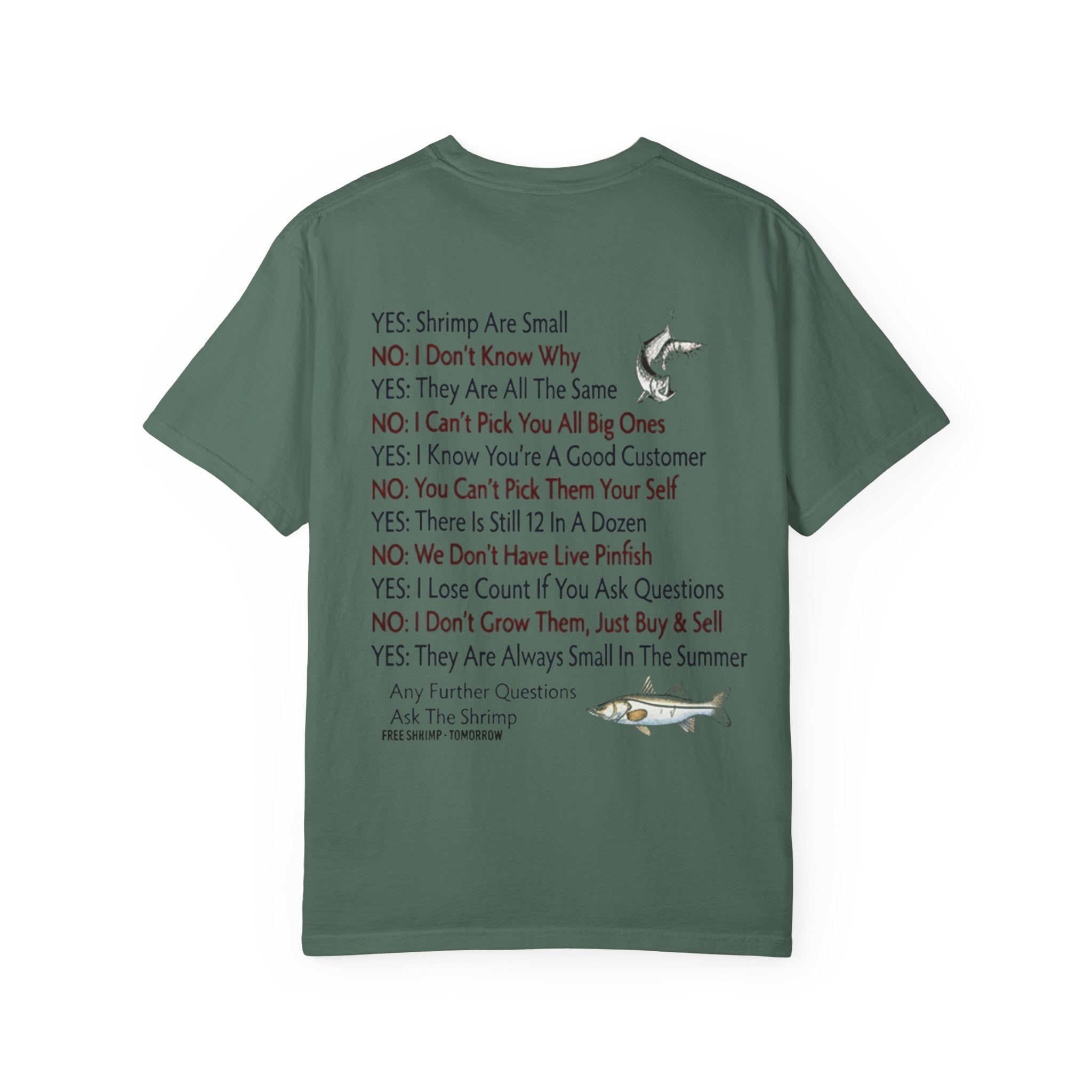 T-Shirt - Jensen’s Marina Shrimp Rules Graphic Tee