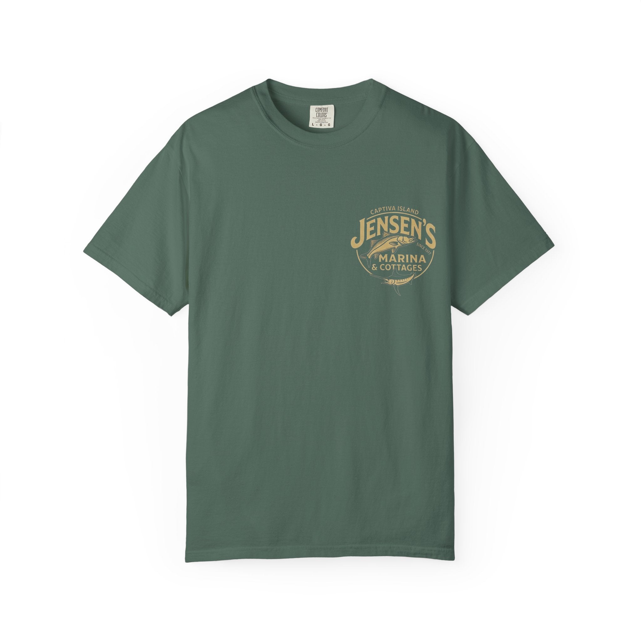 T-Shirt - Jensen’s Marina Shrimp Rules Graphic Tee