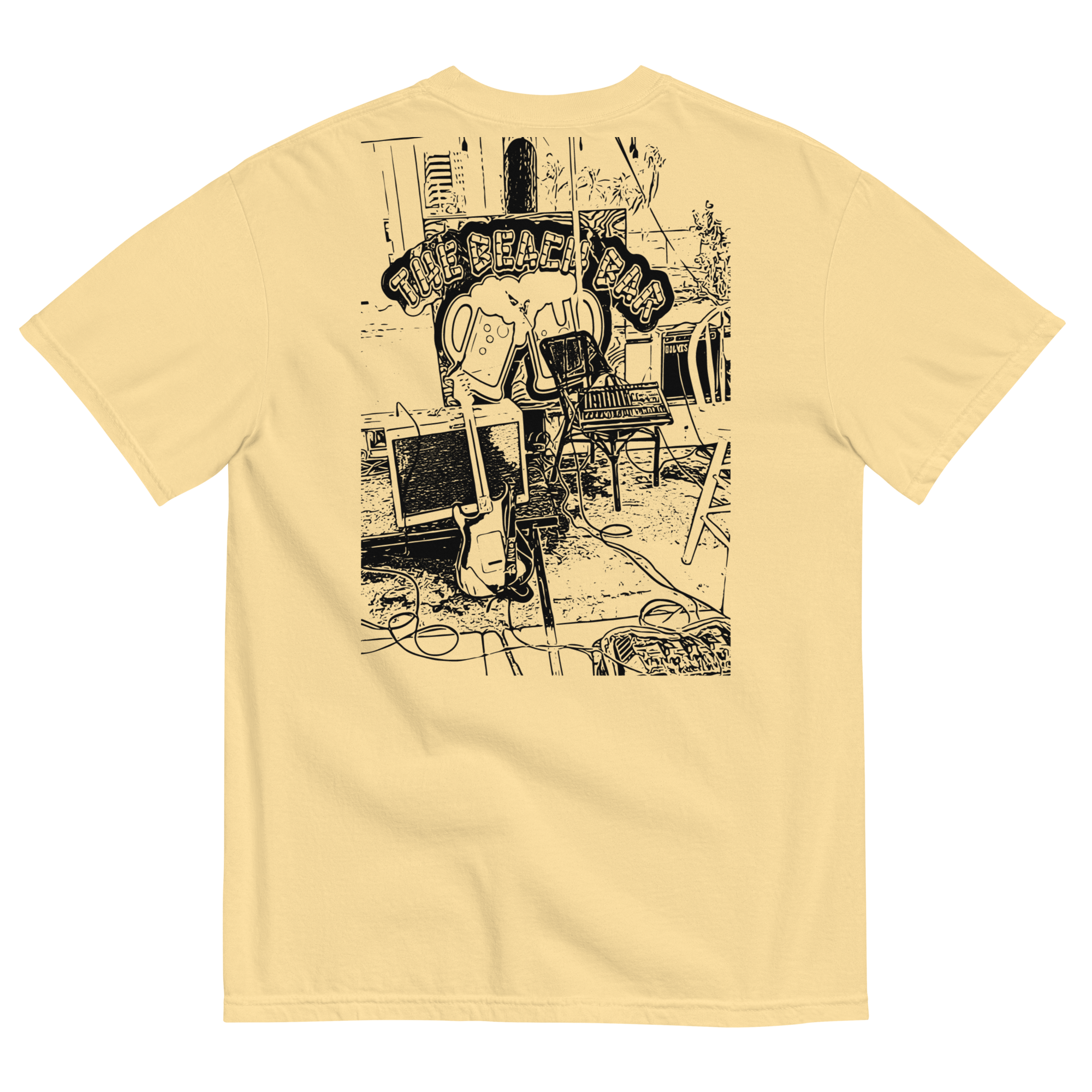 Men’s garment-dyed heavyweight t-shirt