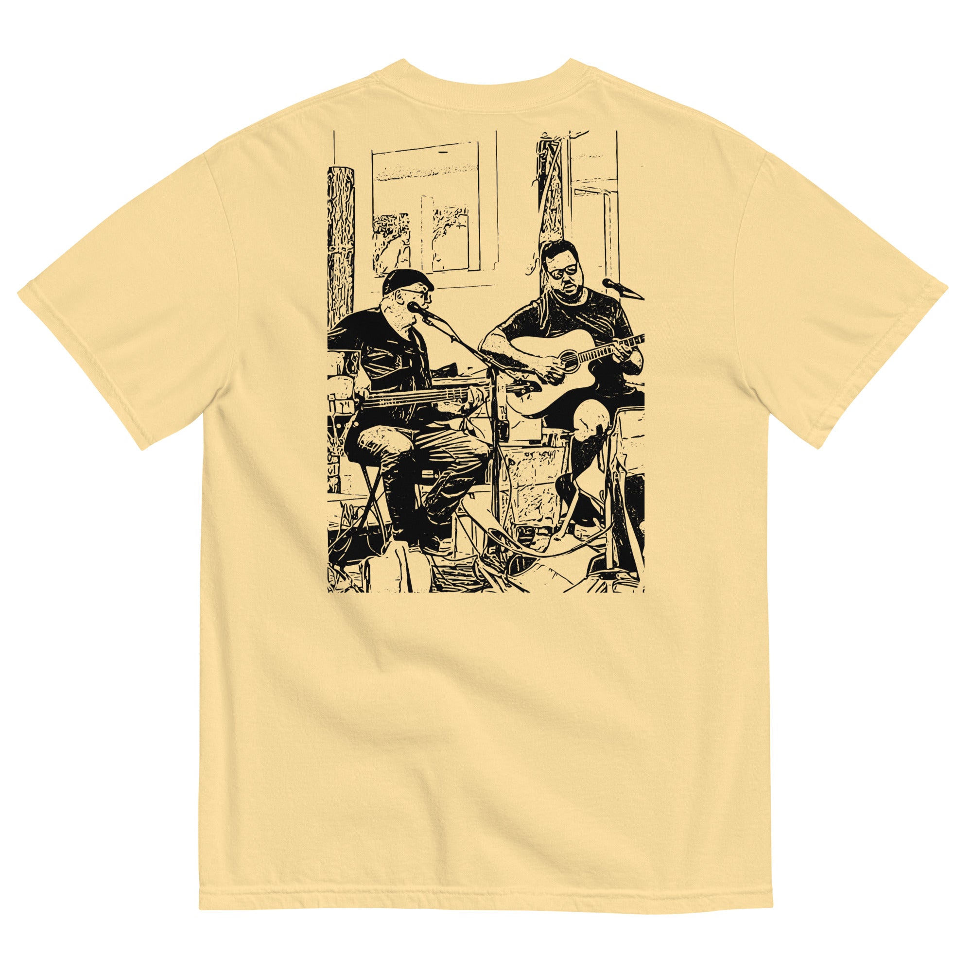 Men’s garment-dyed heavyweight t-shirt