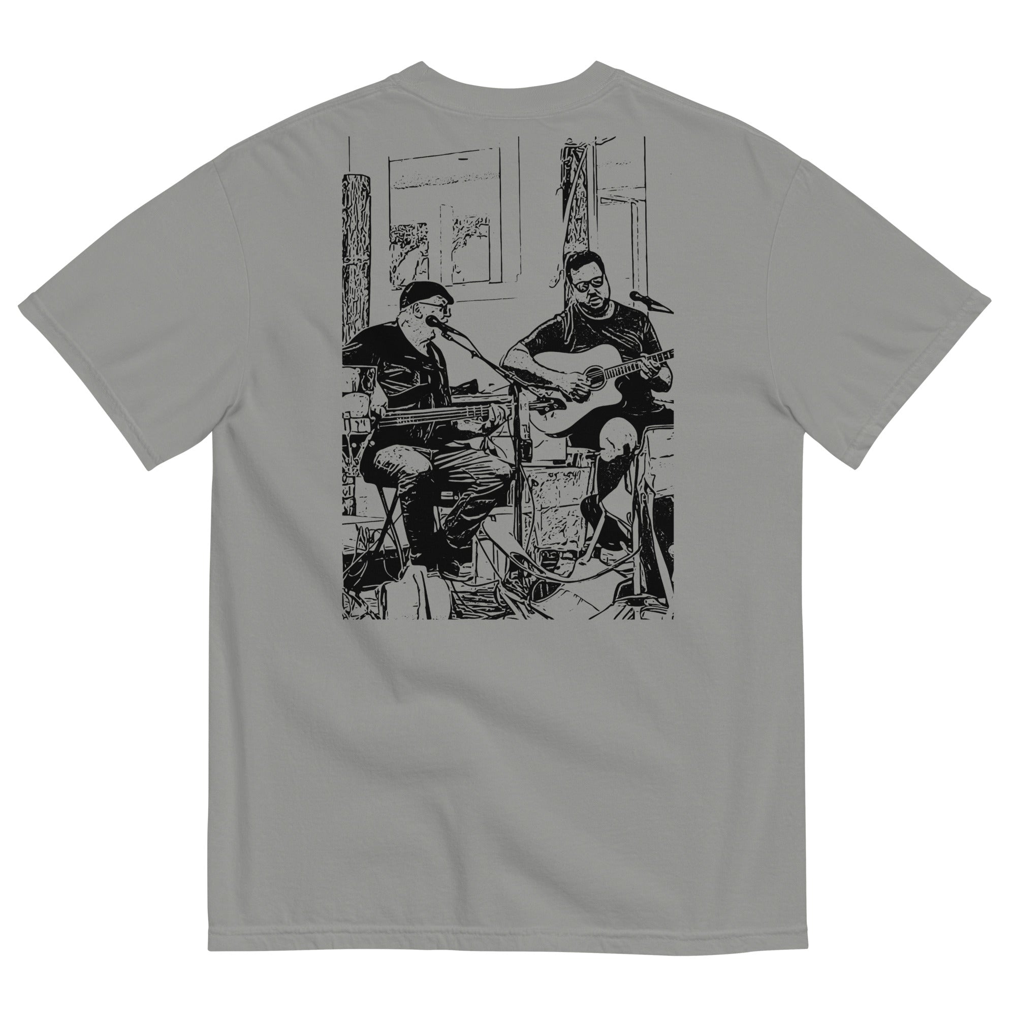 Men’s garment-dyed heavyweight t-shirt