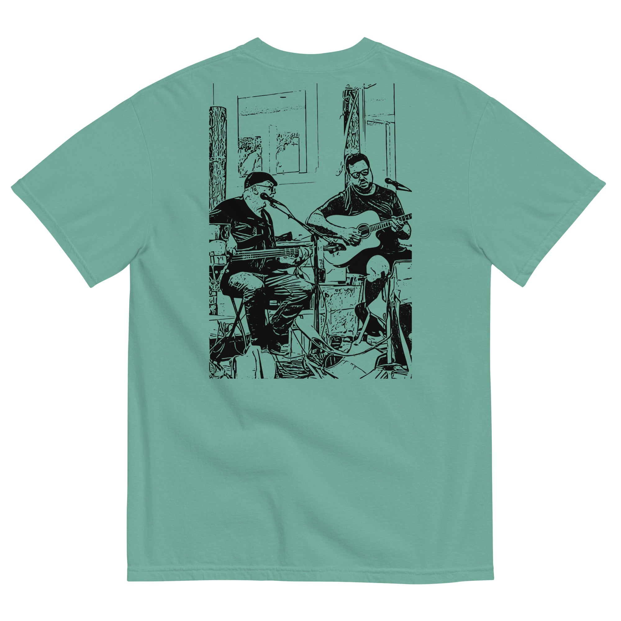 Men’s garment-dyed heavyweight t-shirt