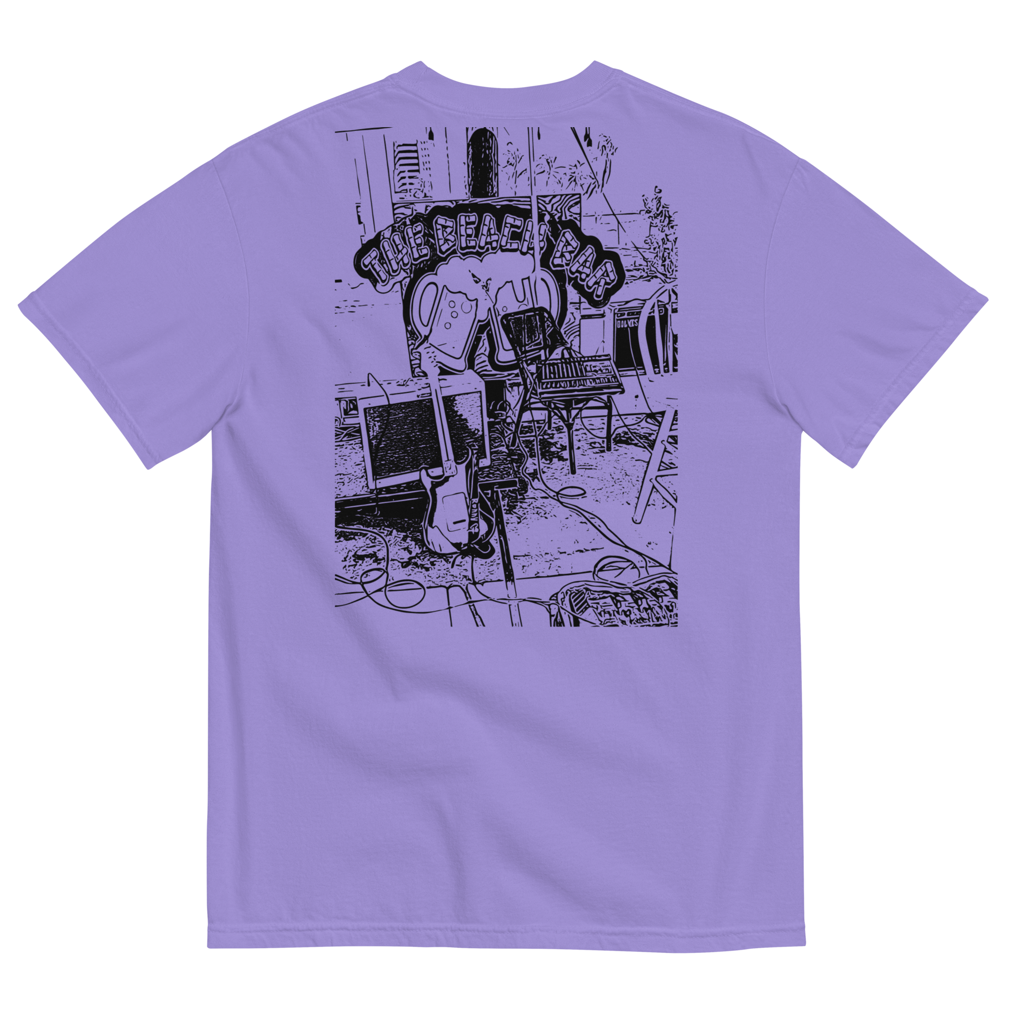 Men’s garment-dyed heavyweight t-shirt